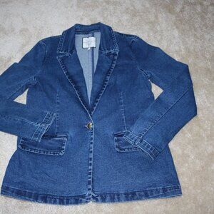 Women's Blue Denim Jean Jacket